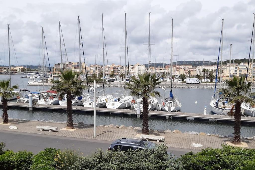 Appart. Calme 5 Pers Vue Sur Le Port De Gruissan Eksteriør bilde